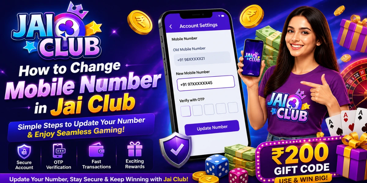 How to Change Mobile Number in Jai Club